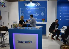 The stand of Greek company Taktikos. 
